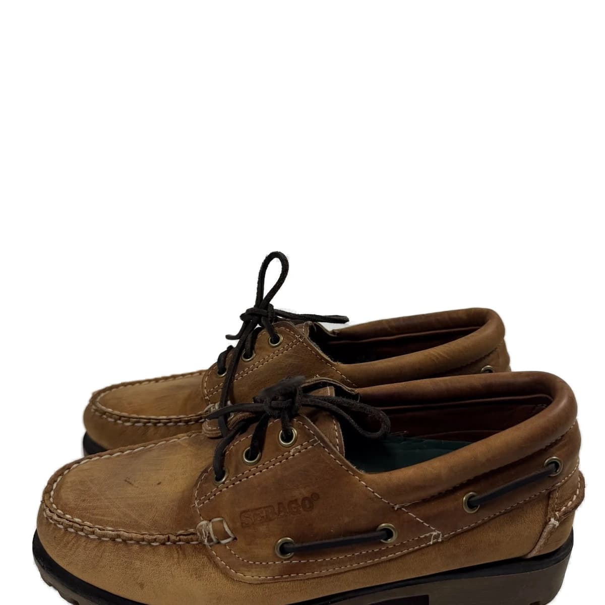 Brown Suede Boat Shoes